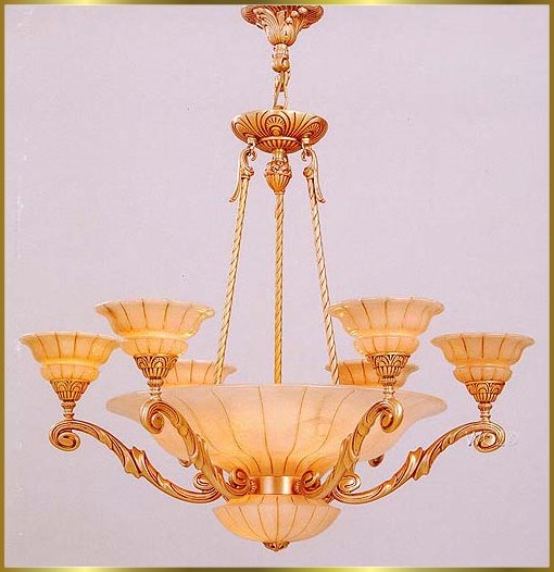 Alabaster Chandeliers Model: RL 1581-100